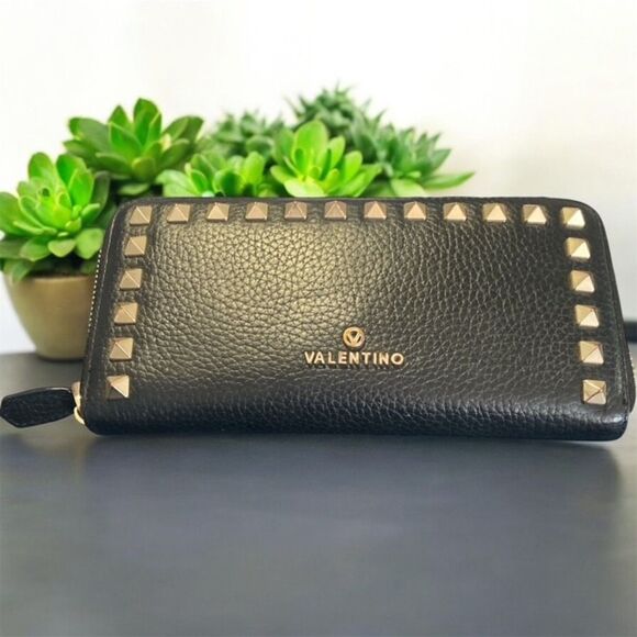Handbags - Mario Valentino Spa Calfskin Zip Around Wallet #30